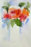 Werner Maier Malerei Blumenaquarell