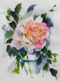 Werner Maier Malerei Blumenaquarell