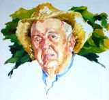 Werner Maier Malerei Porträt in Öl