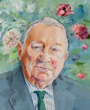 Werner Maier Malerei Porträt in Öl