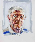 Werner Maier Malerei Porträt in Öl