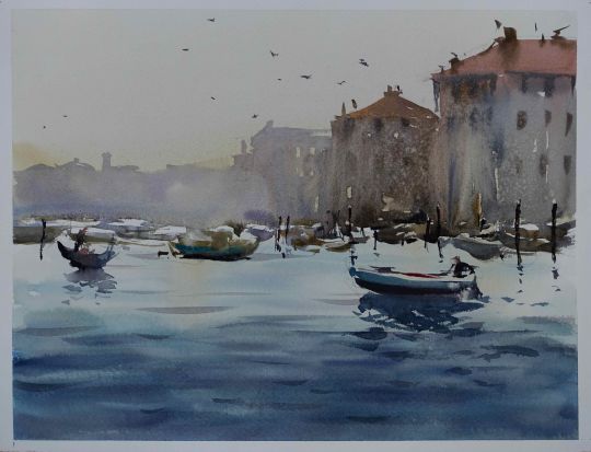 Aquarellkurse Aquarell malen lernen Werner Maier Malerei Landschaft