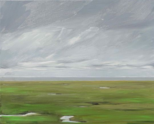 Landschaft Acryl Öl Werner Maier Malerei 