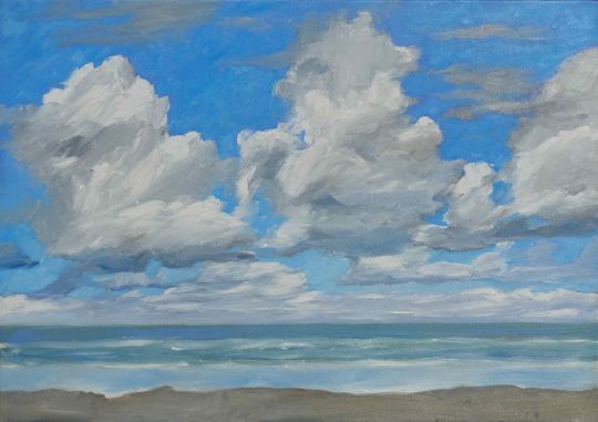 Landschaft Acryl Öl Werner Maier Malerei 