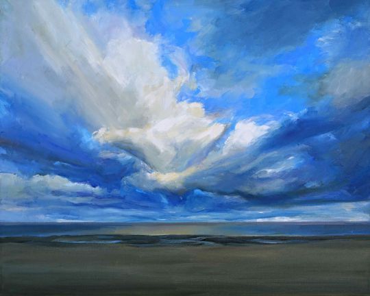 Landschaft Acryl Öl Werner Maier Malerei 