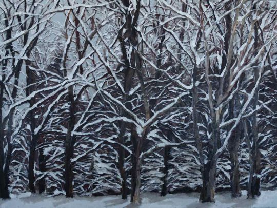 Landschaft Acryl Öl Werner Maier Malerei 