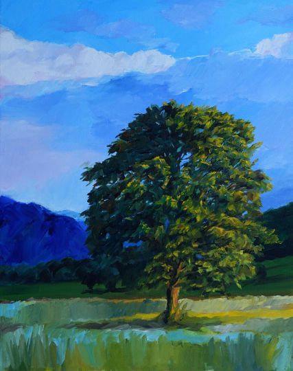 Landschaft Acryl Öl Werner Maier Malerei 