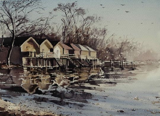 Aquarellkurse Aquarell malen lernen Werner Maier Malerei Landschaft