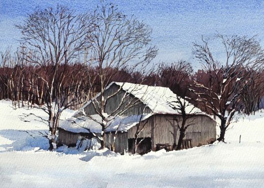 Aquarellkurse Landschaft malen lernen Aquarell Werner Maier Malerei