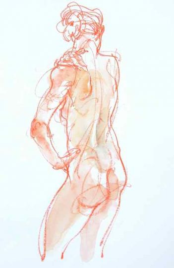 Werner Maier Aktzeichnung Malerei