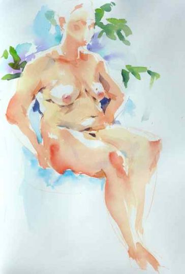 Werner Maier Aktzeichnung Malerei