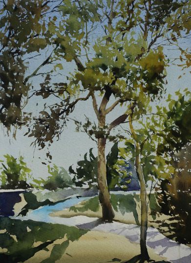 Aquarellkurse Aquarell malen lernen Werner Maier Malerei Landschaft