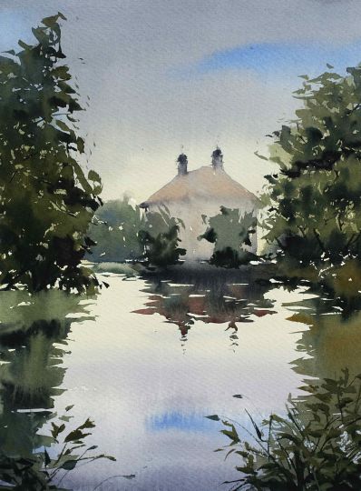 Aquarellkurse Aquarell malen lernen Werner Maier Malerei Landschaft