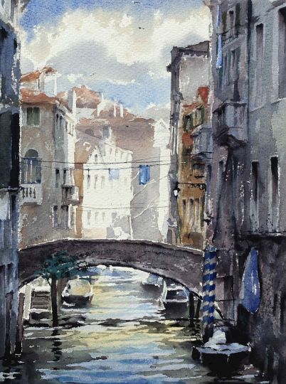 Aquarellkurse Aquarell malen lernen Werner Maier Malerei Landschaft