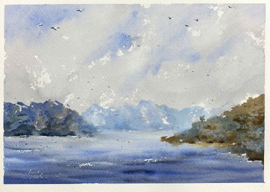 Aquarellkurse Aquarell malen lernen Werner Maier Malerei Landschaft