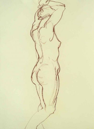 Werner Maier Aktzeichnung Malerei