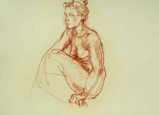 Werner Maier Aktzeichnung Malerei