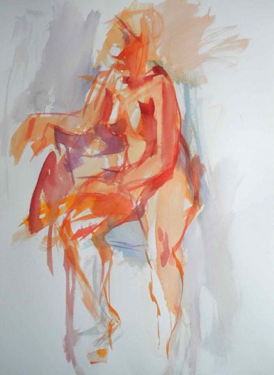 Werner Maier Aktzeichnung Malerei