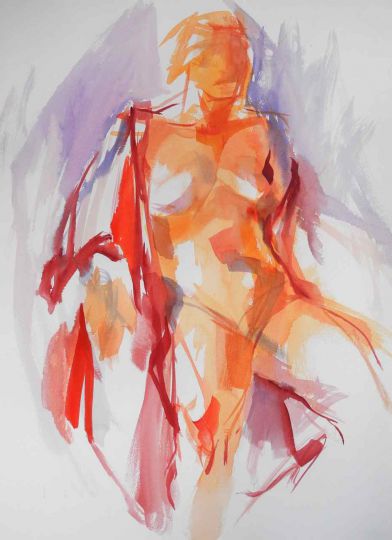 Werner Maier Aktzeichnung Malerei