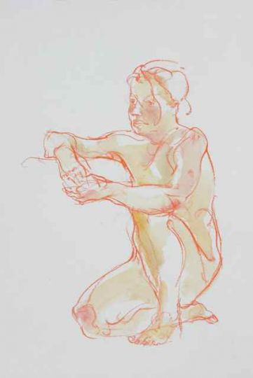 Werner Maier Aktzeichnung Malerei